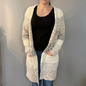 SHE + SKY BOUCLE CARDIGAN